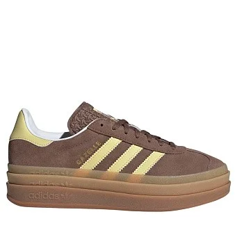 Кроссовки женские adidas Originals Gazelle Bold Earth Strata/Powder Yellow/Cloud White